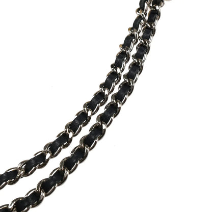Chanel White Canvas Valentine Chain Handbag