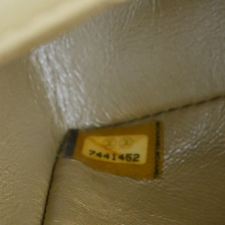 Chanel Gold Lambskin East West Choco Bar Shoulder Bag