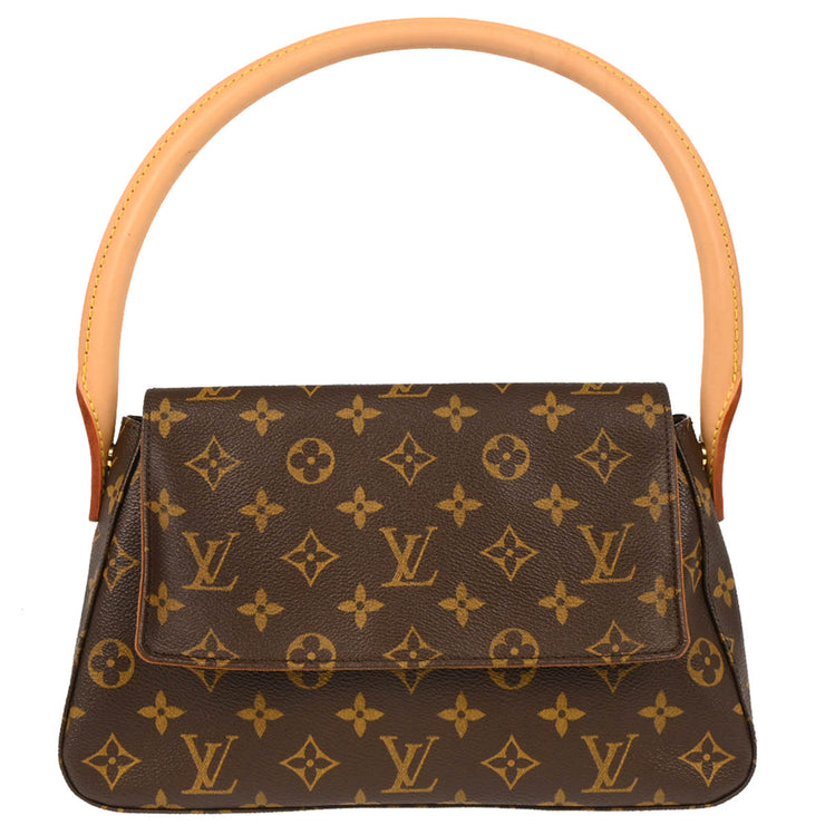 Louis Vuitton Monogram Mini Looping Handbag M51147
