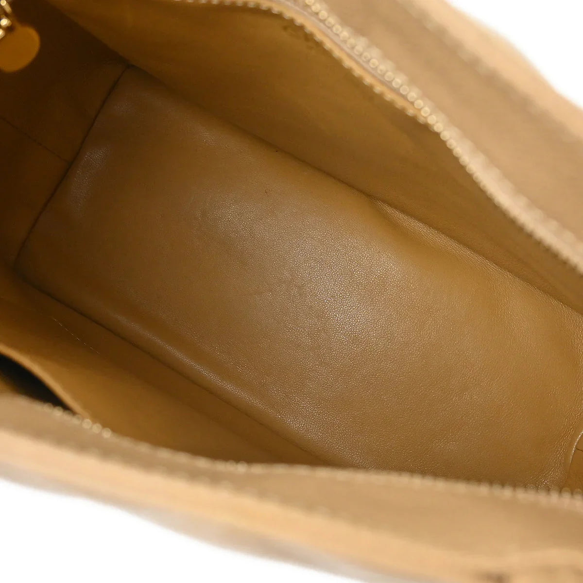 Chanel 2003-2004 Beige Caviar Medallion Tote Handbag