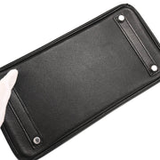 Hermes Black Epsom Haut a Courroies 28 Handbag