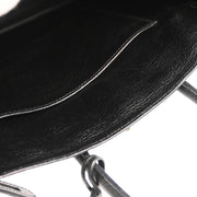Hermes Black Epsom Haut a Courroies 28 Handbag