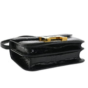 Hermes * Black Alligator Constance 18 Shoulder Bag
