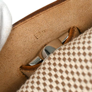 Hermes Beige Toile GM Herbag MM 2 in 1 2way Shoulder Handbag