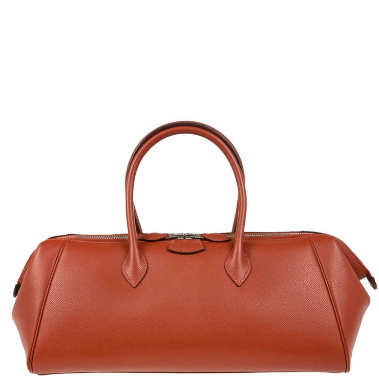 Hermes Brick Epsom Paris-Bombay 35 Handbag