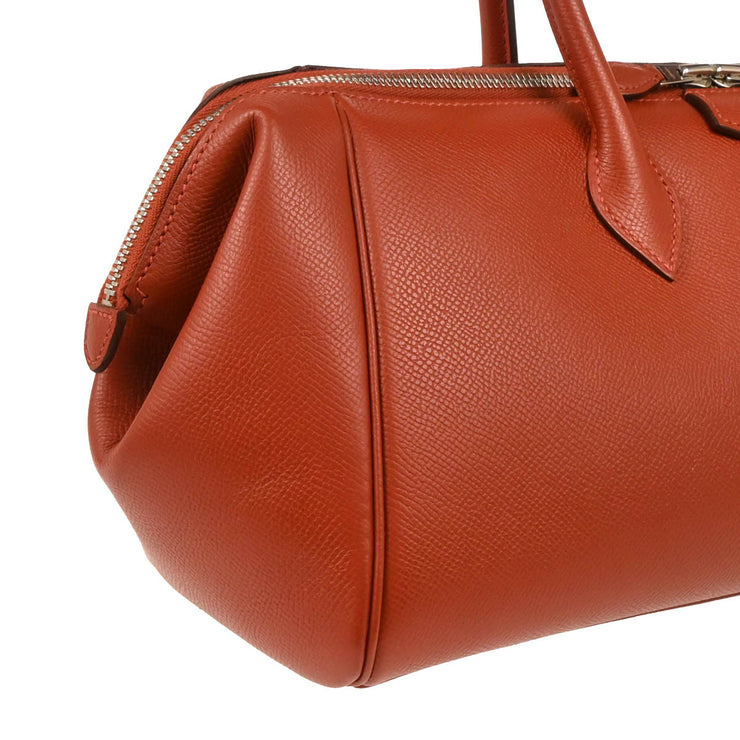 Hermes Brick Epsom Paris-Bombay 35 Handbag