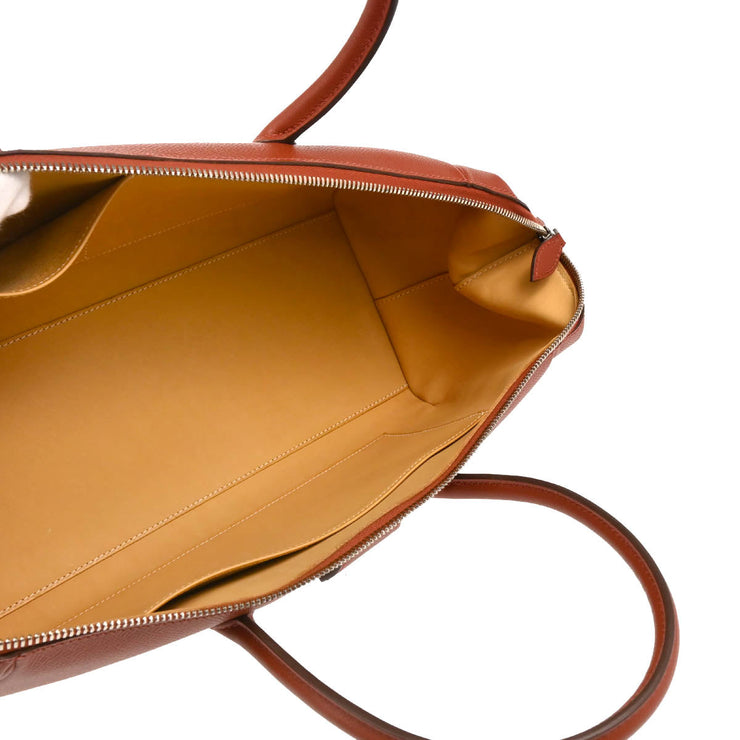 Hermes Brick Epsom Paris-Bombay 35 Handbag