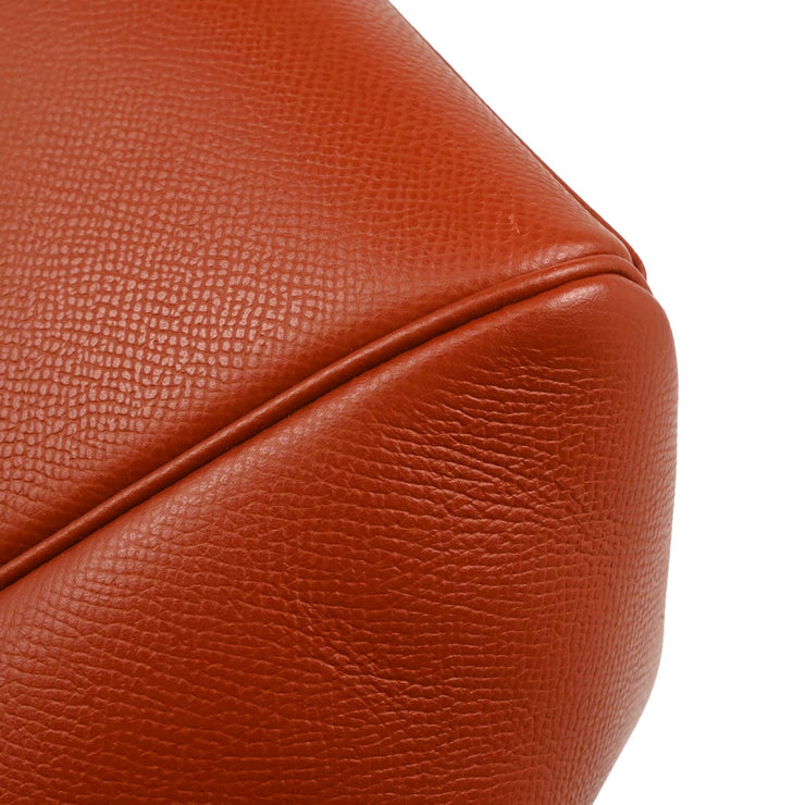 Hermes Brick Epsom Paris-Bombay 35 Handbag