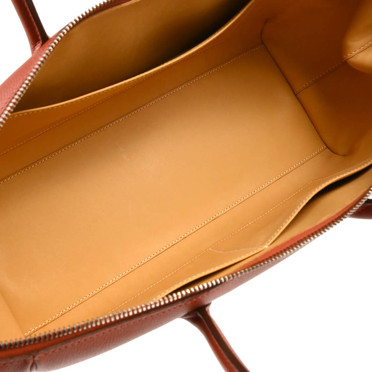 Hermes Brick Epsom Paris-Bombay 35 Handbag