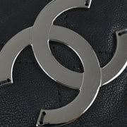 Chanel Black Calfskin Shoulder Bag