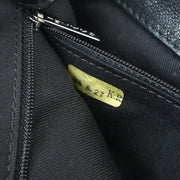 Chanel Black Calfskin Shoulder Bag