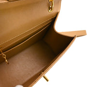 Chanel Beige Caviar Shoulder Bag