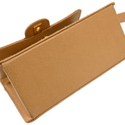 Chanel Beige Caviar Shoulder Bag