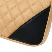 Chanel Beige Calfskin Cambon Ligne Handbag