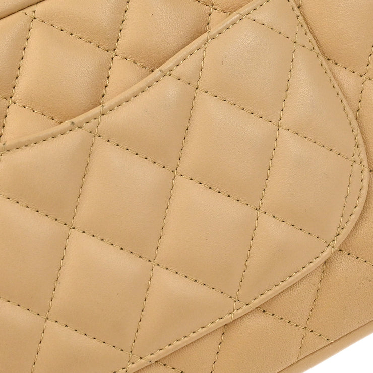 Chanel Beige Calfskin Cambon Ligne Handbag