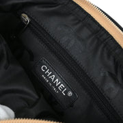 Chanel Beige Calfskin Cambon Ligne Handbag