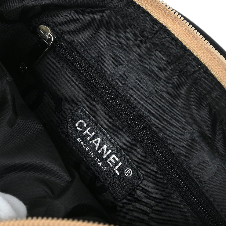 Chanel Beige Calfskin Cambon Ligne Handbag