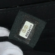 Chanel Black Patent Leather Straight Flap Shoulder Bag