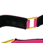 Chanel * Pink Lambskin Velvet Handbag