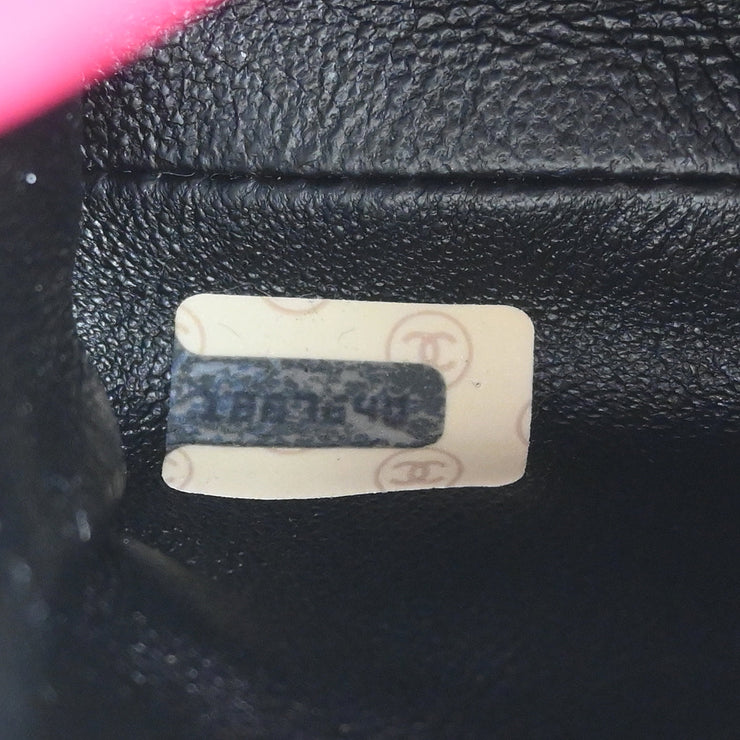 Chanel * Pink Lambskin Velvet Handbag