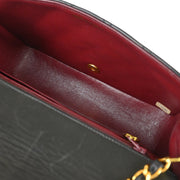 Chanel Black Lambskin Medium Diana Shoulder Bag