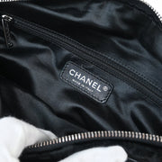 Chanel Black Velvet Handbag