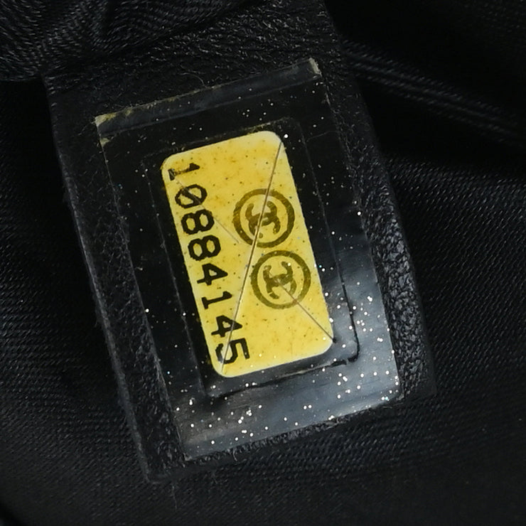 Chanel Black Velvet Handbag