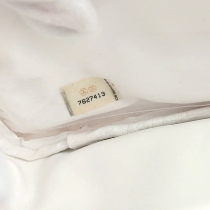 Chanel 2002-2003 White Cotton Handbag