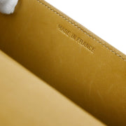 Chanel * Brown Crocodile Clutch Bag