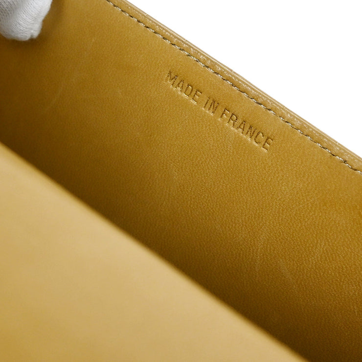 Chanel * Brown Crocodile Clutch Bag