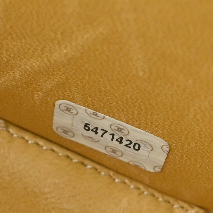 Chanel * Brown Crocodile Clutch Bag