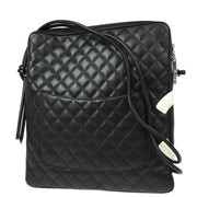 Chanel Black Calfskin Cambon Ligne Shoulder Bag