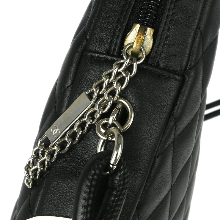 Chanel Black Calfskin Cambon Ligne Shoulder Bag