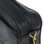 Chanel Black Caviar Triple CC Camera Bag Small