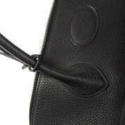 Hermes Black Taurillon Clemence Bolide 45 Handbag