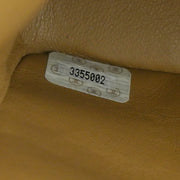 Chanel Beige Lambskin Medium Classic Double Flap Shoulder Bag