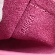 Louis Vuitton Pink Monogram Denim Mini Pleaty Handbag M95216