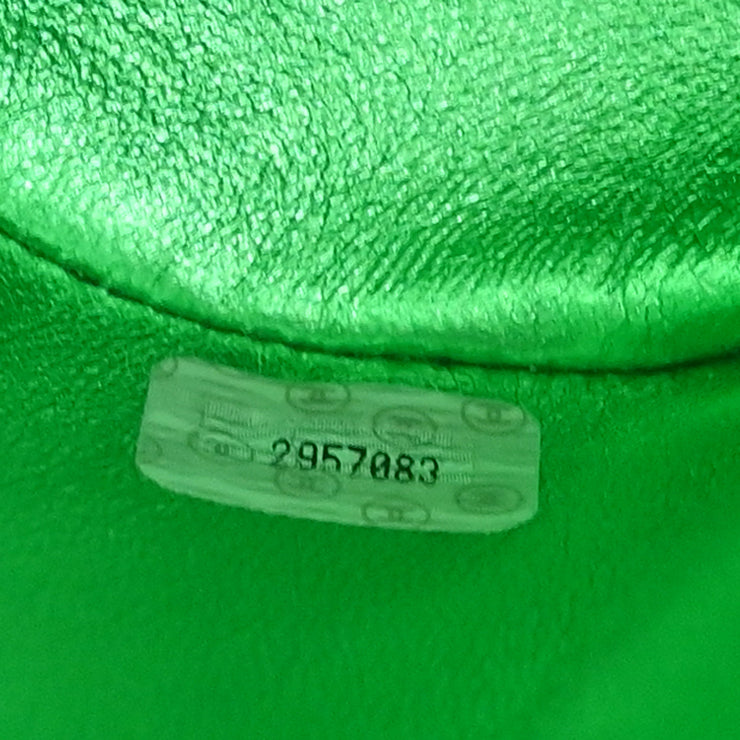 Chanel Green Lambskin Duma Backpack Small