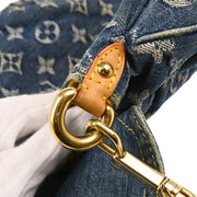 Louis Vuitton Blue Monogram Denim Mini Pleaty Handbag M95050