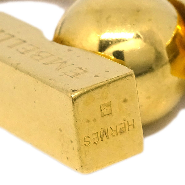 Hermes 2001 Earth Cadena Padlock Gold Small Good