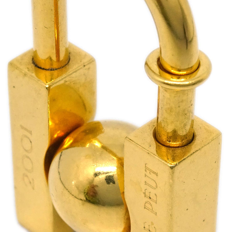 Hermes 2001 Earth Cadena Padlock Gold Small Good