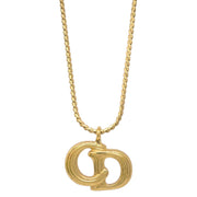 Christian Dior Necklace Pendant Gold