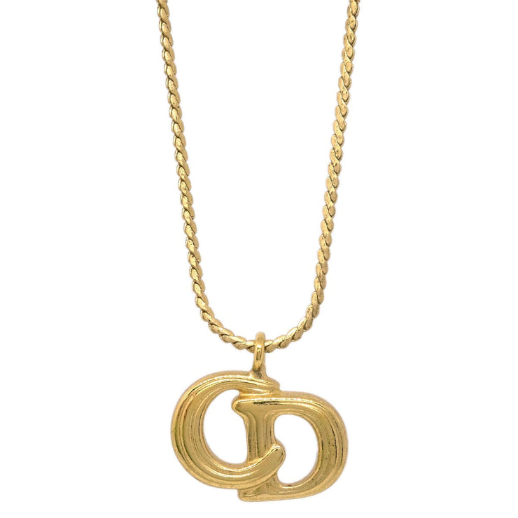 Christian Dior Necklace Pendant Gold
