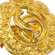 Chanel Rhombus Earrings Clip-On Gold 95A