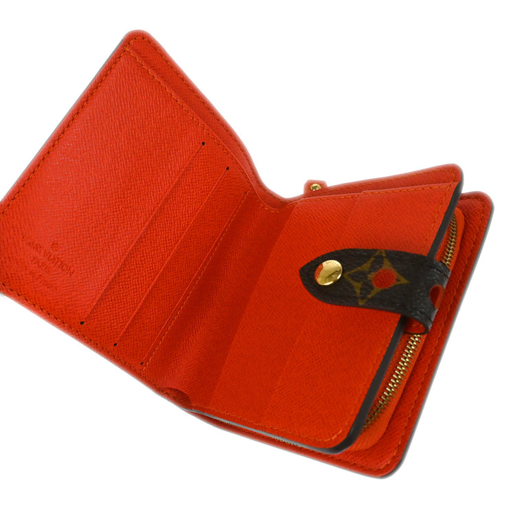 Louis Vuitton Monogram Perfo Compact Zip Wallet M95189