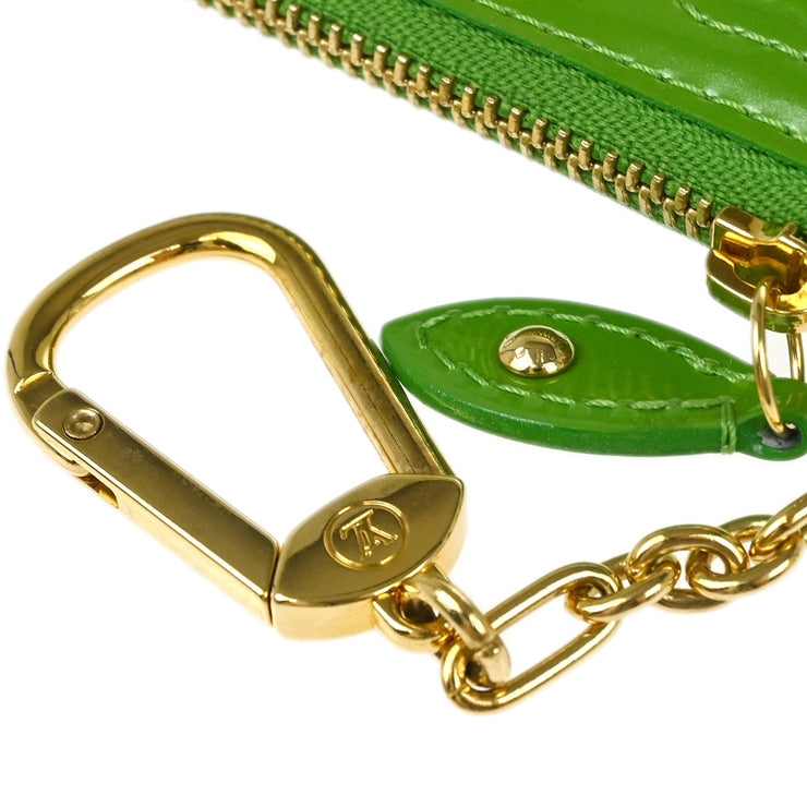 Louis Vuitton Vernis Pochette Cles NM Coin Purse Wallet M93639