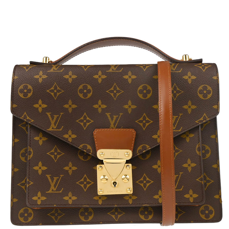 Louis Vuitton Monogram Monceau 28 Business Handbag M51185