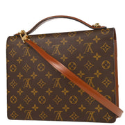 Louis Vuitton Monogram Monceau 28 Business Handbag M51185