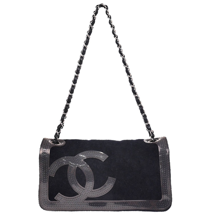 Chanel Black Cotton Sport Line Handbag