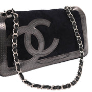 Chanel Black Cotton Sport Line Handbag